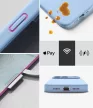 Ringke Silicone Magnetic MagSafe iPhone 18 Pro Max tok, világoskék