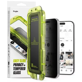   Ringke Easy Slide 2 db Privacy iPhone 18 Pro Max betekintésvédő üvegfólia