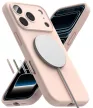 Ringke Silicone Magnetic MagSafe iPhone 18 Pro tok, bézs