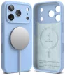 Ringke Silicone Magnetic MagSafe iPhone 18 Pro tok, világoskék