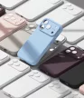 Ringke Silicone Magnetic MagSafe iPhone 18 Pro tok, világoskék