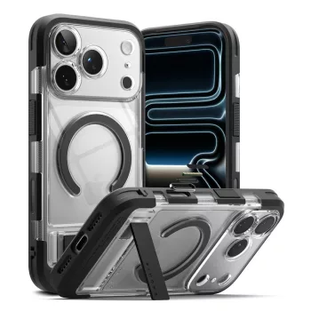   Ringke UX Magnetic MagSafe iPhone 17 Pro / 18 Pro tok, átlátszó