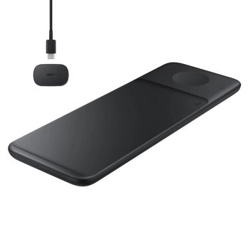   Samsung EP-P6300TBEGEU 3in1 Trio vezeték nélküli töltő állomás 9W fekete