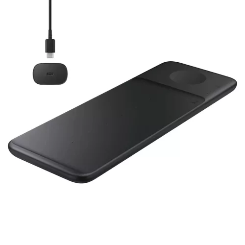 Samsung EP-P6300TBEGEU 3in1 Trio vezeték nélküli töltő állomás 9W fekete