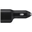 SAMSUNG original autós töltő USB A + Type C PD QC 40W EP-L4020NBEGEU, fekete