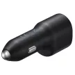 SAMSUNG original autós töltő USB A + Type C PD QC 40W EP-L4020NBEGEU, fekete