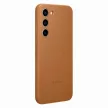 Samsung bőr tok Samsung Galaxy S23 Plus (EF-VS916LAEGWW) valódi tevebőr tok, barna