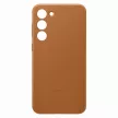 Samsung bőr tok Samsung Galaxy S23 Plus (EF-VS916LAEGWW) valódi tevebőr tok, barna