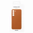 Samsung bőr tok Samsung Galaxy S23 Plus (EF-VS916LAEGWW) valódi tevebőr tok, barna