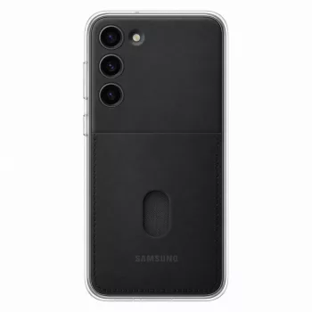   Samsung Frame Cover tok Samsung Galaxy S23 Plus (EF-MS916CBEGWW) tok cserélhető hátlappal, fekete