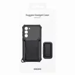 Samsung Robusztus Gadget tok Samsung Galaxy S23 Plus, EF-RS916CBEGWW, robusztus tok, gyűrűs tartó állvány, szürke