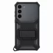 Samsung Robusztus Gadget tok Samsung Galaxy S23 Plus, EF-RS916CBEGWW, robusztus tok, gyűrűs tartó állvány, szürke
