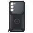Samsung Robusztus Gadget tok Samsung Galaxy S23 Plus, EF-RS916CBEGWW, robusztus tok, gyűrűs tartó állvány, szürke