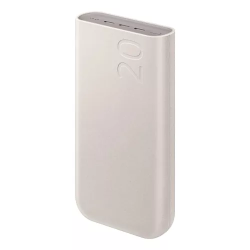 Powerbank Samsung EB-P4520XUEGEU 20000 mAh 3x USB-C 45W SFC, bézs