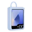 Samsung EF-PF741TLEGWW Z Flip 6 F741 Silicone Case with Ring tok, kék