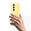 Samsung Silicone Case EF-PS721CYEGWW Samsung Galaxy S24 FE tok, sárga