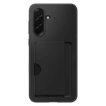   Samsung EF-OA366TBEGWW Card Slot Samsung Galaxy A36 gyári tok, fekete