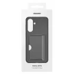 Samsung EF-OA366TBEGWW Card Slot Samsung Galaxy A36 gyári tok, fekete