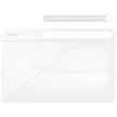 Samsung Smart Book Cover Galaxy Tab S10 FE+ tablet tok, fehér