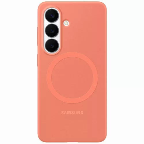 Samsung Silicone Magnet Samsung Galaxy S26 EF-ES942COE gyári tok, korallpiros