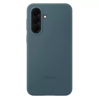   Samsung Silicone Case Samsung Galaxy A37 5G gyári tok, sötétzöld