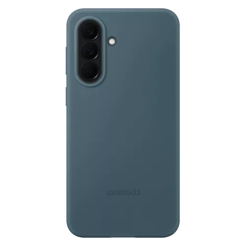 Samsung Silicone Case Samsung Galaxy A37 5G gyári tok, sötétzöld