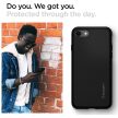 Spigen Liquid Air iPhone 7/8/SE 2020 / SE 2022 tok, fekete 042CS20511
