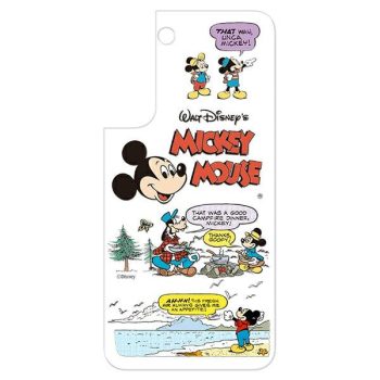   Samsung GP-TOS906HIARW Frame Cover kompatibilis panel Samsung Galaxy S22 Plus Disney Mickey, fehér