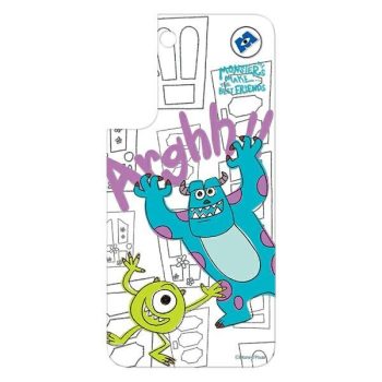  Samsung GP-TOS901HIAGW Frame Cover kompatibilis panel Samsung Galaxy S22 Disney Monsters, fehér