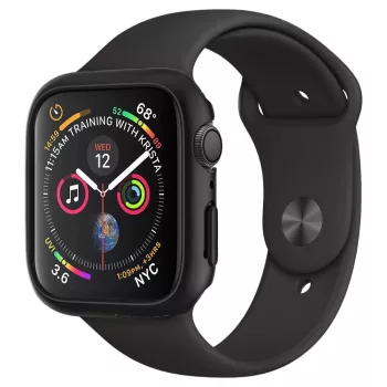   Spigen Thin Fit óraszíj Apple Watch 4/5/6//7/SE 44/45mm, fekete
