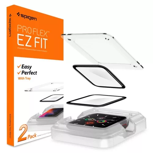 SPIGEN PROFLEX "EZ FIT" APPLE WATCH 4/5/6/SE hibrid üvegfólia (44MM)