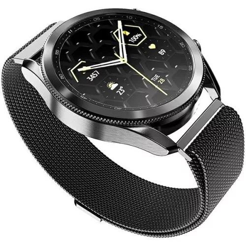 Mercury Mesh óraszíj Apple Watch 38/40/41 mm, fekete