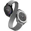 Mercury óraszíj Mesh Apple Watch 42/44/45mm, ezüst