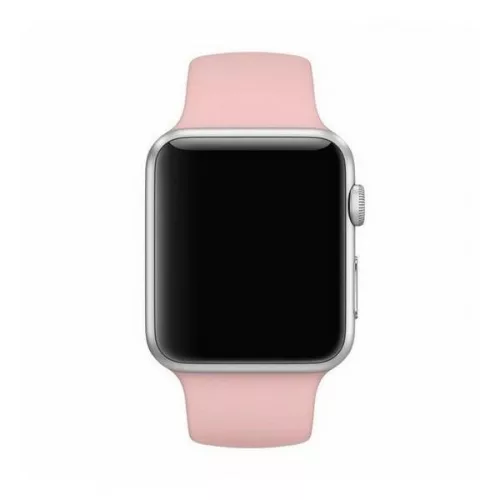 Mercury szilikon óraszíj Apple Watch 42/44/ 45 mm, rózsaszín