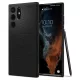 Spigen Liquid Air tok Samsung Galaxy S22 Ultra matt, fekete