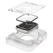 SPIGEN PROFLEX "EZ FIT" 2-PACK APPLE WATCH 7/8/9 (45 MM), átlátszó hibrid üvegfólia