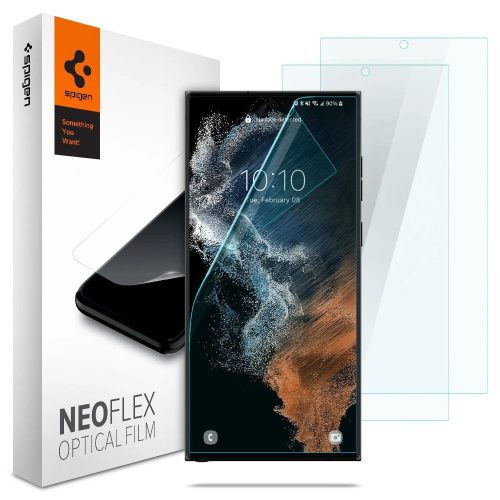 Spigen Neo Flex Film Samsung Galaxy S22 Ultra 2db nedves alkalmazás AFL04137