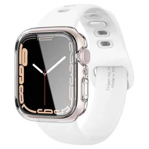 Spigen Ultra Hybrid Apple Watch 7/8/9 41 mm tok, átlátszó