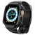 Spigen Rugged Armor Apple Watch Ultra 1/2 (49mm) ütésálló tok és óraszíj, fekete