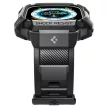 Spigen Rugged Armor Apple Watch Ultra 1/2 (49mm) ütésálló tok és óraszíj, fekete