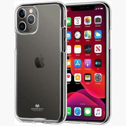 Mercury Jelly Clear Samsung Galaxy S22 Plus szilikon tok, átlátszó