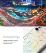 Ringke Fusion Design Armor Case, gélkerettel Samsung Galaxy S22 Plus, átlátszó, színes