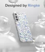 Ringke Fusion Design Armor Case, gélkerettel Samsung Galaxy S22 Plus, átlátszó, színes