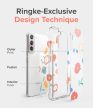 Ringke Fusion Design Armor Case, gélkerettel Samsung Galaxy S22 Plus, átlátszó, színes