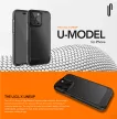 Ugly Rubber UMODEL case hátlap, tok iPhone 14 Pro 6,1", átlátszó