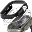 RINGKE SLIM 2db tok APPLE WATCH ULTRA 1/2 (49 MM), átlátszó-fekete