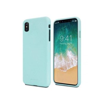   Mercury Soft Silicone Case hátlap, tok Samsung Galaxy S23 Ultra, mentazöld