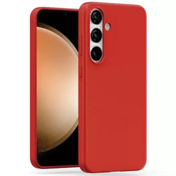   Mercury Soft Silicone Case hátlap, tok Samsung Galaxy S23 FE S711, piros