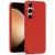 Mercury Soft Silicone Case hátlap, tok Samsung Galaxy S23 FE S711, piros