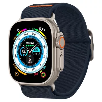   SPIGEN FIT LITE ULTRA óraszíj APPLE WATCH 4/5/6/7/8/9/SE/ULTRA 1/2 (42/44/45/49 MM), sötétkék